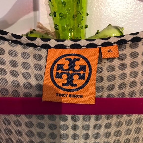 Tory Burch calf length silk dress - Picture 5 of 8